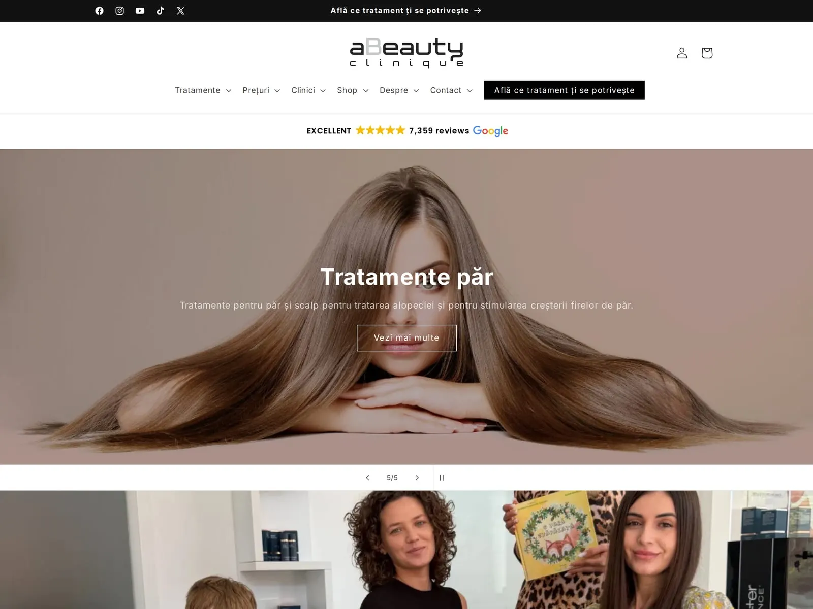 Pagina principală abeauty.ro