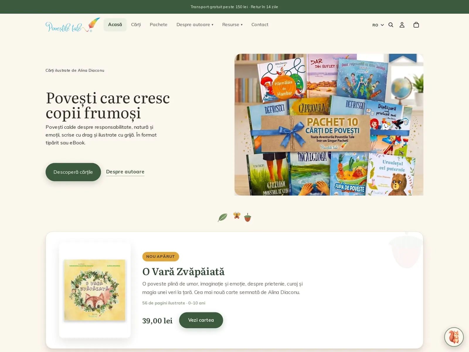 povestile-tale.ro homepage